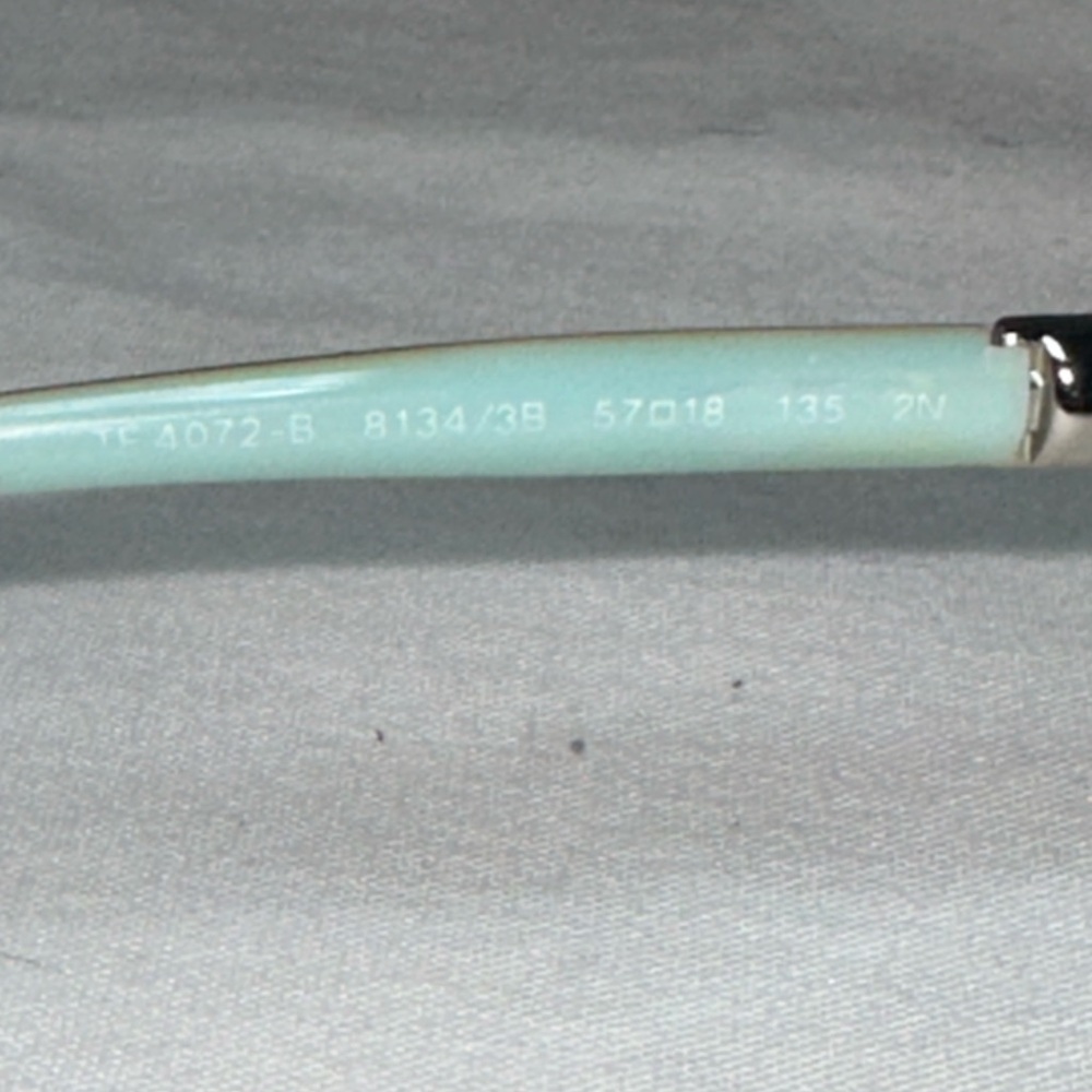 Tiffany and Co Havana Oversized Sqaure Tortoiseshell Sunglasses Tiffany Blue - Picture 10 of 16